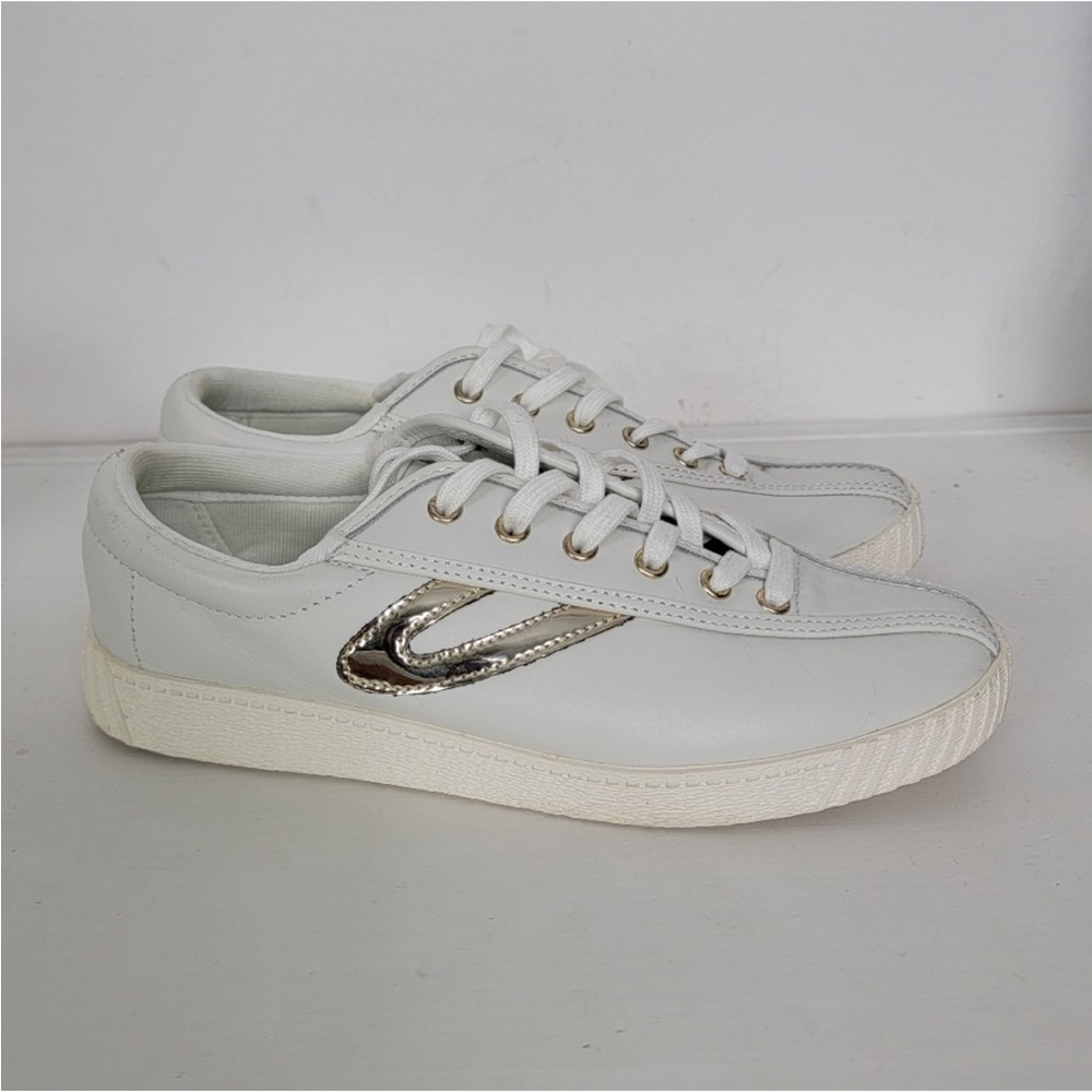Tretorn  Nylite 2 Plus White Gold Size 6